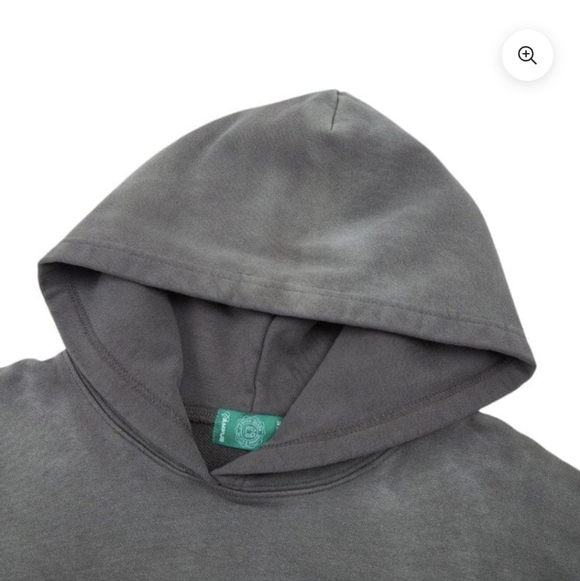 NWT Campus Goods Dreamcatcher Hoodie (Sun Fade Wash Grey) - Picture 4 of 4